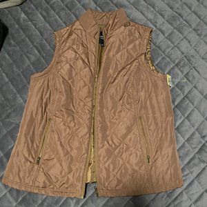 Relativity gold vest LIKE NEW